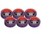 Champion Sports Floor Marking Tape, 1in x 36 yd, Purple, PK6 1X36FTPR - alternate 1